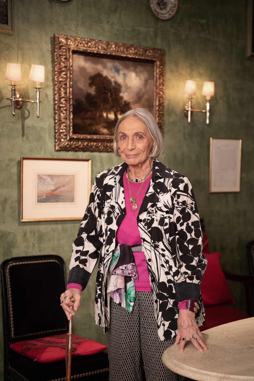 Micaela, la Comtesse douairière de Paris, à l'automne 2019.